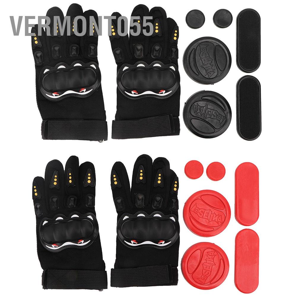 Vermont055 Triple Slider Gloves Sliding Plate Longboard Protective Gear Sports Accessories