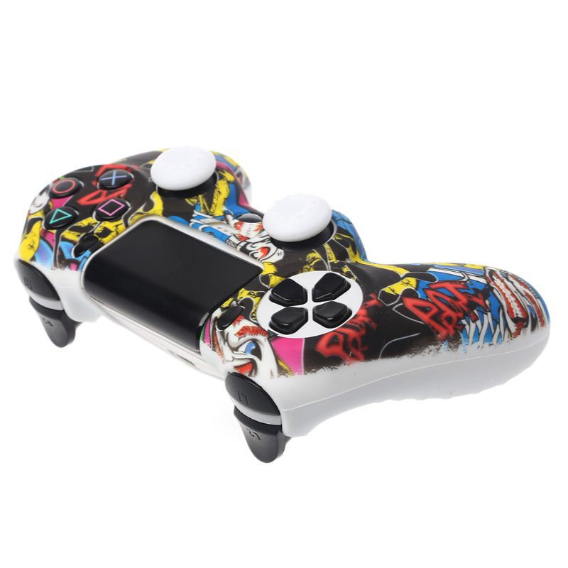 Vỏ Bọc Nút Bấm Điều Khiển Chơi Game Bằng Silicon Mềm Chống Nước Chống Trượt Cho Playstation 4 Ps4