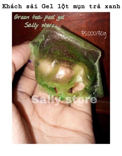 GEL LỘT MỤN TRÀ XANH