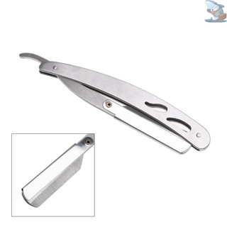 (hàng Mới Về) Dao Cạo Râu Dạng Gập Thông Minh Bằng Thép Không Gỉ