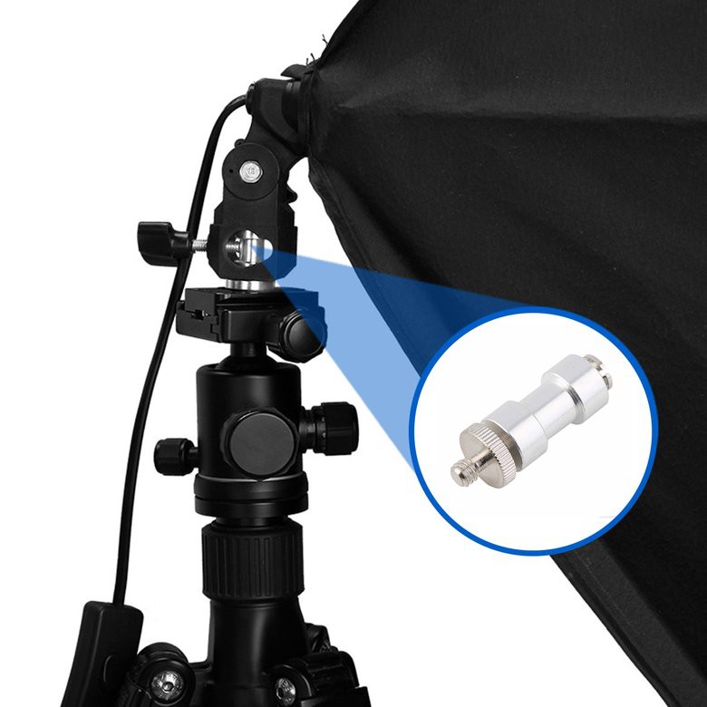 Ốc Chuyển Đổi Ii 1 / 4 "sang 3 / 8" Cho Chân Máy Ảnh Tripod