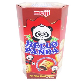 Bánh Hello Panda Meiji kem socola hộp 50g