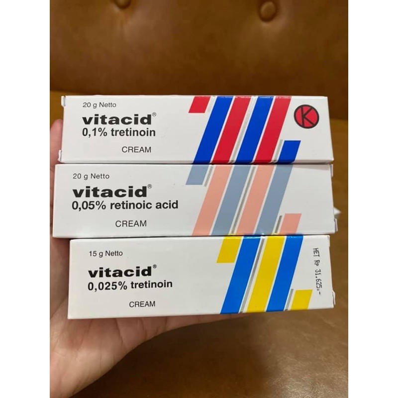 Kem Vìtacìd tretìnoìn 0,1% .0,05% .0,025 % chống lão hoá | BigBuy360 - bigbuy360.vn