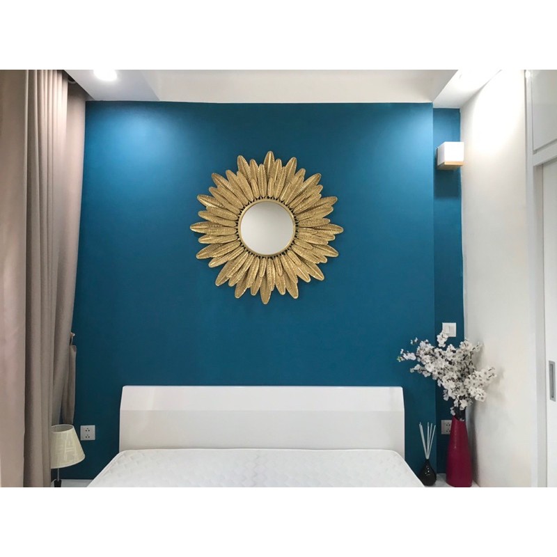 Gương Decor Trang Trí Mặt Trời Vàng Mã 9151