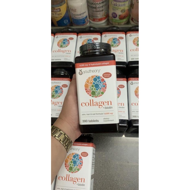 Collagen Youtheory Type 1,2&3 của Mỹ