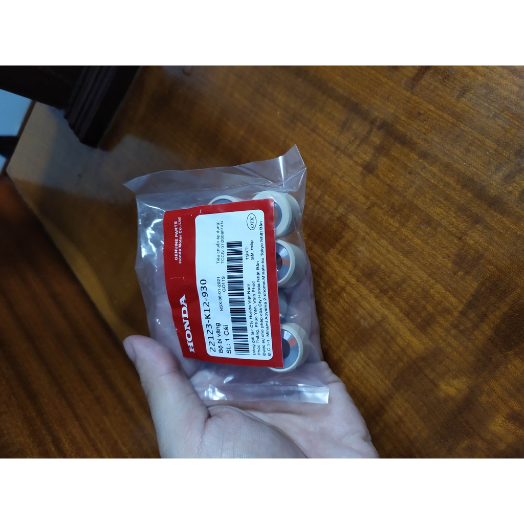 Bộ 6 viên bi văng  dòng xe AB110/AB125/SH/LEAD125/VISION ZIN