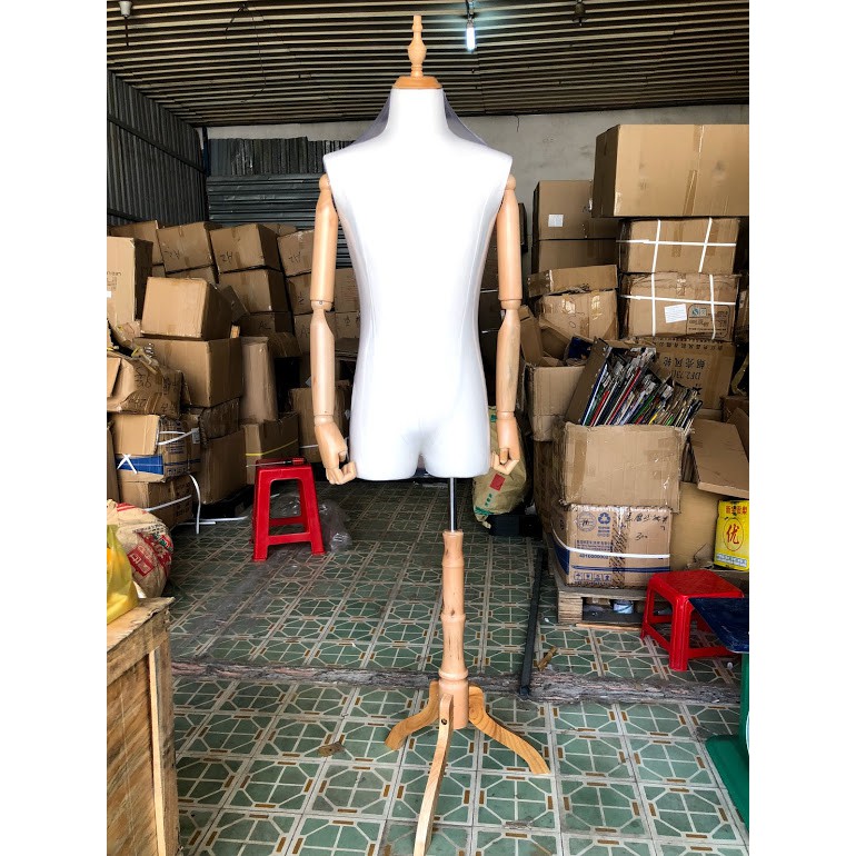 Manocanh Nam Tay Gỗ Cao Cấp