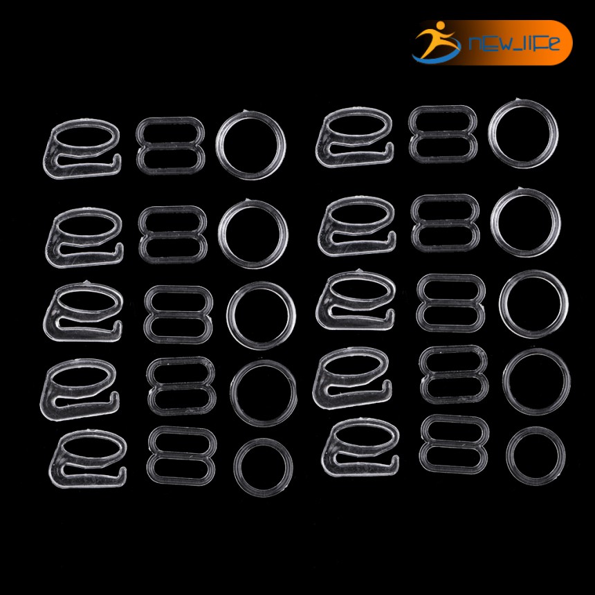 Set 20 Móc Cài Chữ O Điều Chỉnh Dây Áo Ngực