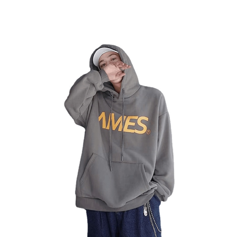 Áo Hoodie Thể Thao Dáng Rộng In Họa Tiết Hoạt Hình Thời Trang Nhật Bản Cho Nam