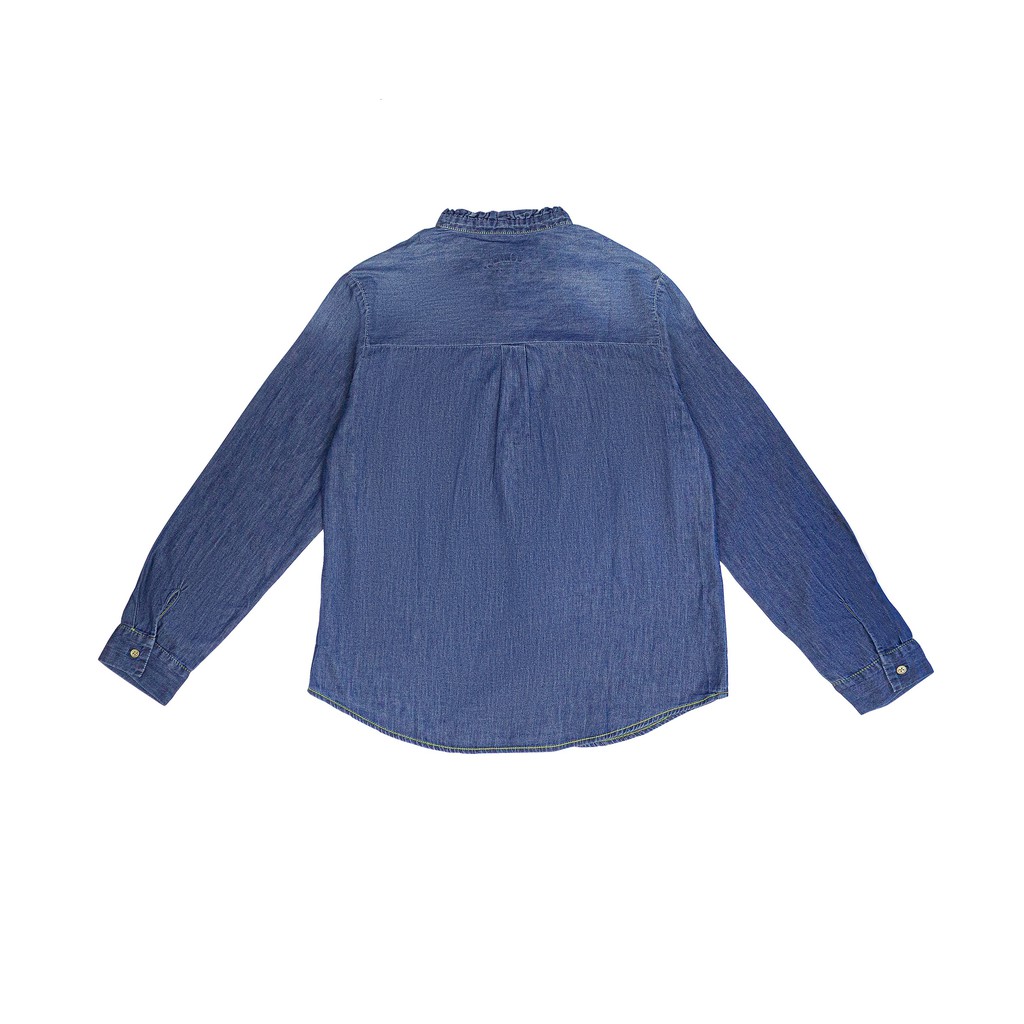 Áo sơ mi jean nữ dài tay MESSIJEANS SJW-674-18