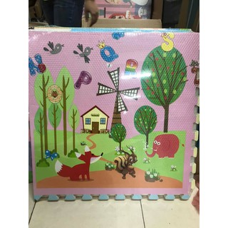 Thảm xốp ghép sàn nhà hoạt hình