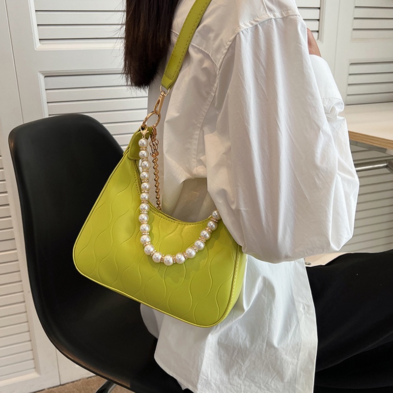 Ielgy niche Túi Đeo Một Bên Vai Dập Nổi Cao Cấp Cho Nữ