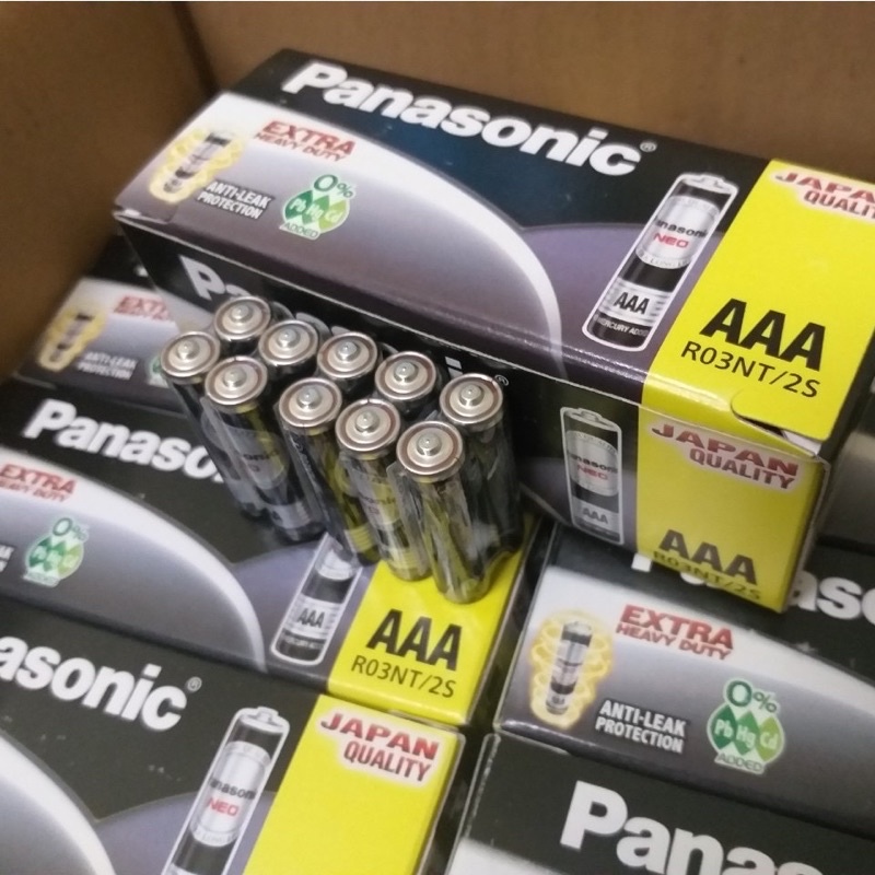 2 viên pin aaa Panasonic 1,5v chính hãng