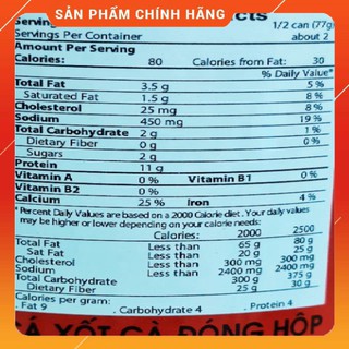 Cá mòi 3 cô gái - Cá nục sốt cà 155g