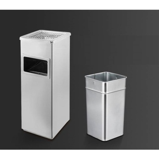 THÙNG RÁC INOX VUÔNG G54