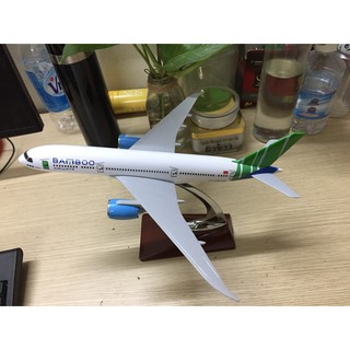 MÔ HÌNH MÁY BAY Bamboo Airways 30cm đồ chơi toys sưu tầm trưng bày