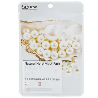 Mặt Nạ Ngọc Trai Trắng Da Benew Hàn Quốc 22ml ( 1 lá)