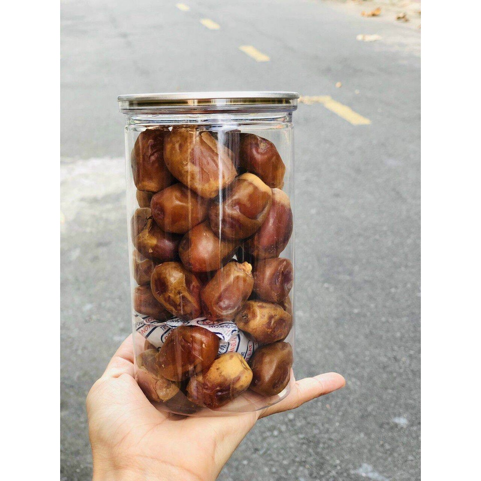 500gr Chà là sấy  lon pet