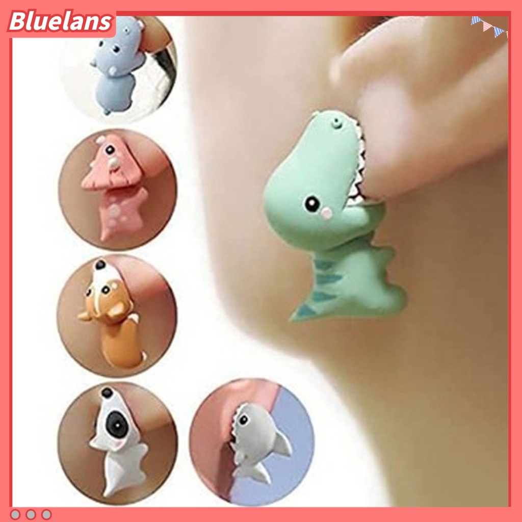 Bông Tai Hợp Kim Hình Động Vật Hoạt Hình 3D Đáng Yêu Dành Cho Nữ 48h