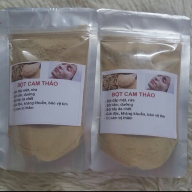 100gr Bột Cam Thảo nguyên chất 100%