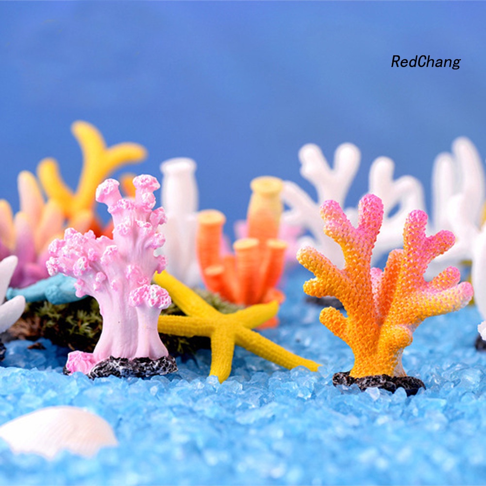 San hô nhân tạo chất liệu resin không độc hại dùng trang trí hồ cá