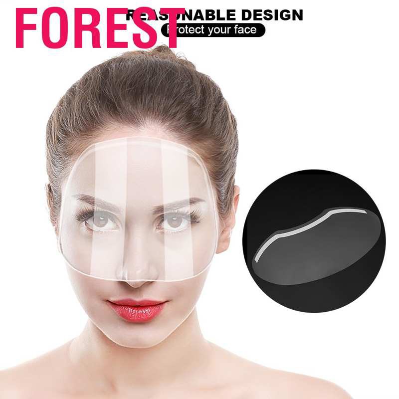 Set 100 tấm chắn bảo vệ mặt khi làm tóc tiện dụng cho salon