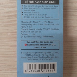Bàn Chải Răng Perioe Anti Plaque Lông mềm và Đầu Bằng