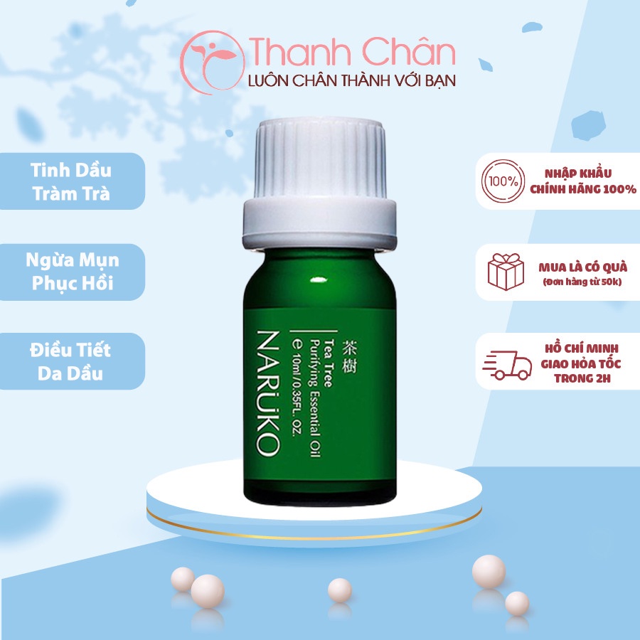 Tinh Dầu Tràm Trà Naruko Tea Tree Purifying Essential Oil