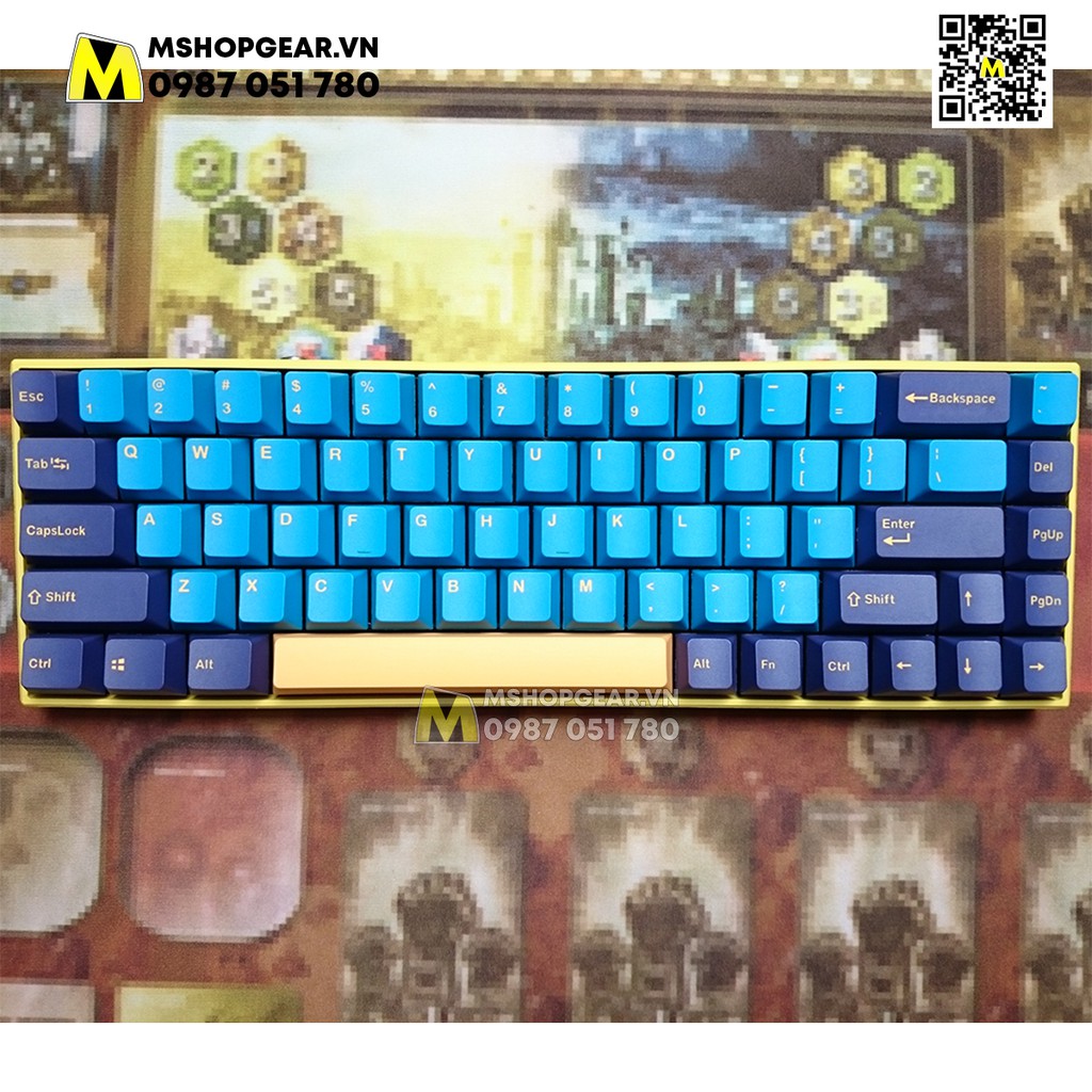 Keycap Parrot clone thick pbt doubleshot oem profile -  Còn 1 set bị xước nút ctrl 1.25u - Giảm giá