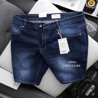 [bigsize < 130kg] Quần short jean nam bigsize