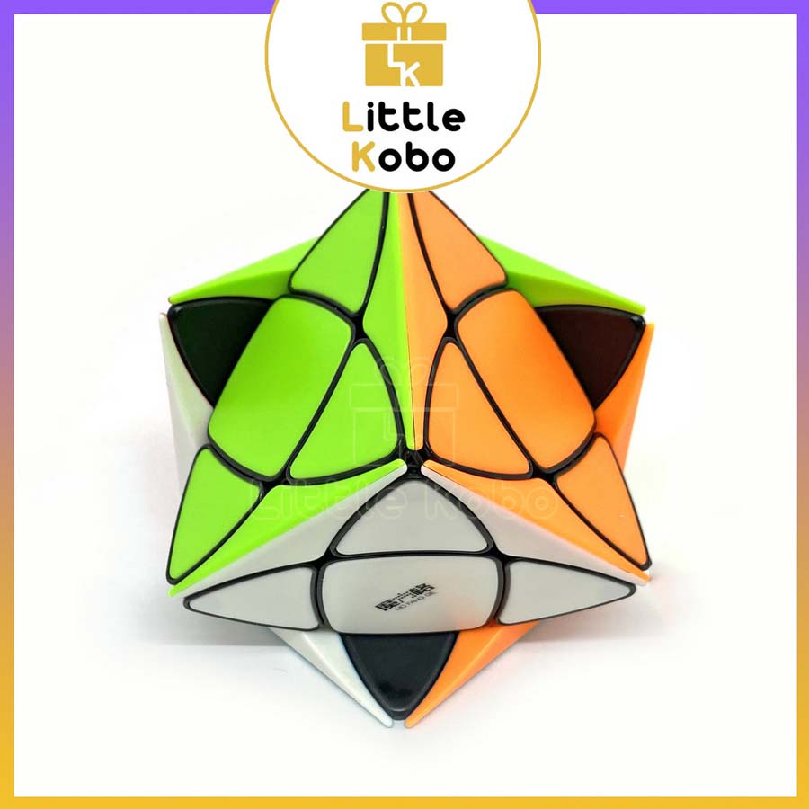 Rubik Biến Thể QiYi Super Ivy Cube Stickerless Cao Cấp Rubic Không Viền Đồ Chơi Trí Tuệ