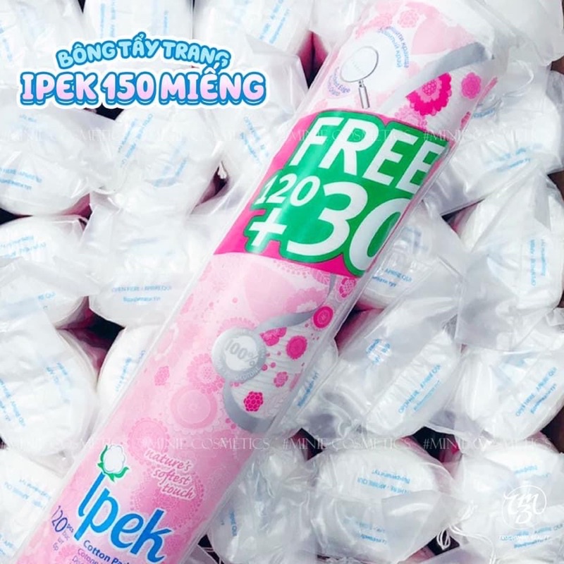 Bông tẩy trang Ipek 150 miếng
