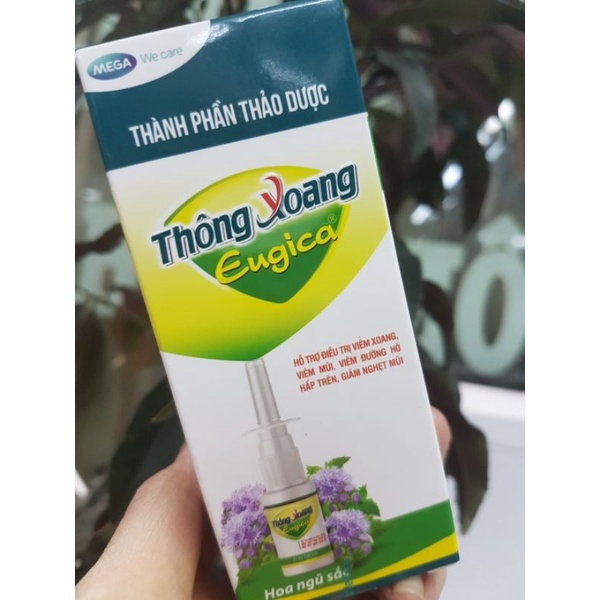 Chai xịt Thông Xoang Eugica (15ml) - Đông Anh Pharmart