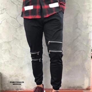 Quần kaki nam 4 khoá đùi