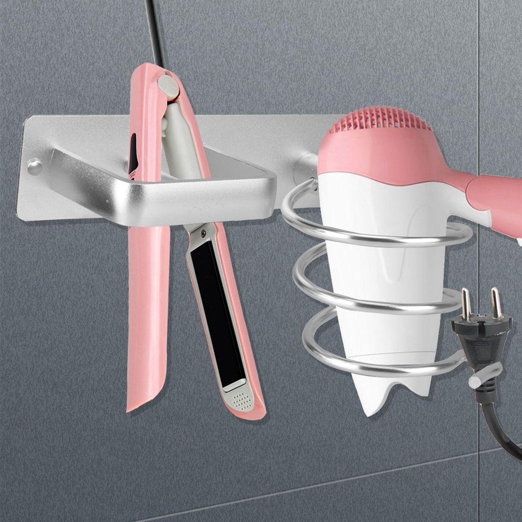Giá Đỡ Máy Sấy Tóc Bằng Hợp Kim Nhôm Siêu Bền Tiết Kiệm Không Gian