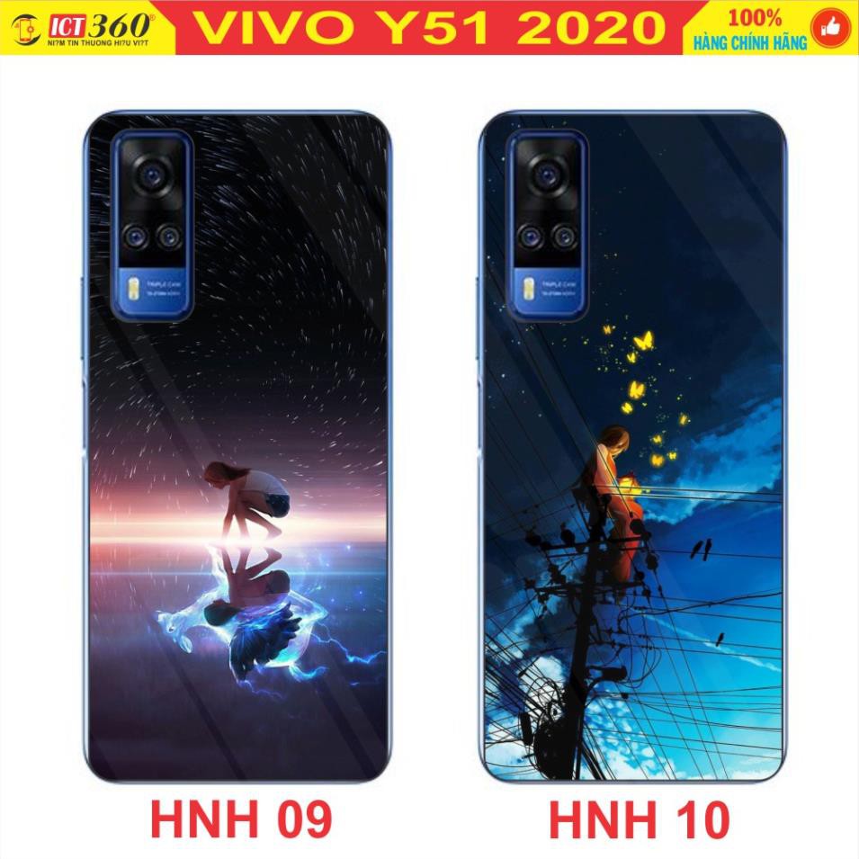 Ốp Lưng Kính Vivo Y51 2020 - in Theo Yêu Cầu - Nhiều Hình
