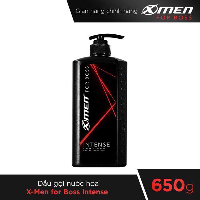 Dầu Gội Xmen For Boss Luxury 650ml (Vàng)Dầu gội