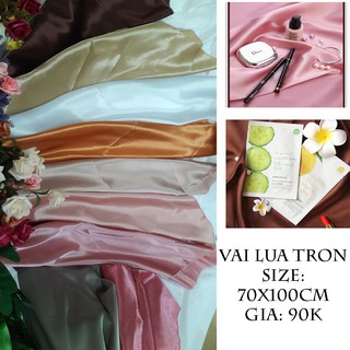 Vải Lụa Chụp Ảnh, Vải Trang Trí, Decor Trang Trí, Background Chụp Ảnh, Vải Lụa Trơn Size 70x100Cm