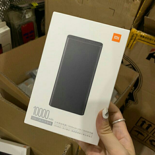 Sạc Dự Phòng Xiaomi 10.000 mAh Gen 3 (2019) Chính hãng