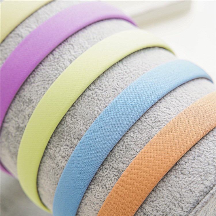 Cài tóc rửa mặt màu sắc ngọt ngào đơn giản phong cách Hàn Quốc 2021