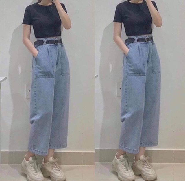 Quần bò túi hotren👉kéo sang xem video ảnh thật | BigBuy360 - bigbuy360.vn