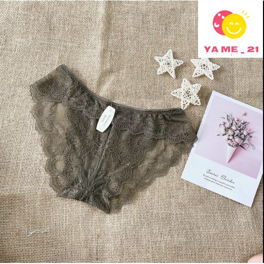 Quần lót nữ phối ren sexy gợi cảm cao cấp 🔥 Quần chip ren nữ mềm mại siêu xinh | BigBuy360 - bigbuy360.vn