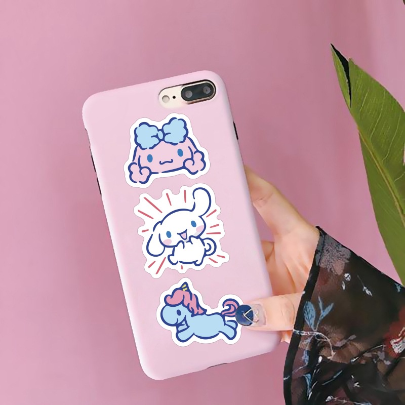 Set 40 Miếng Dán Trang Trí Điện Thoại/Ghi Chú Họa Tiết Hoạt Hình Dễ Thương