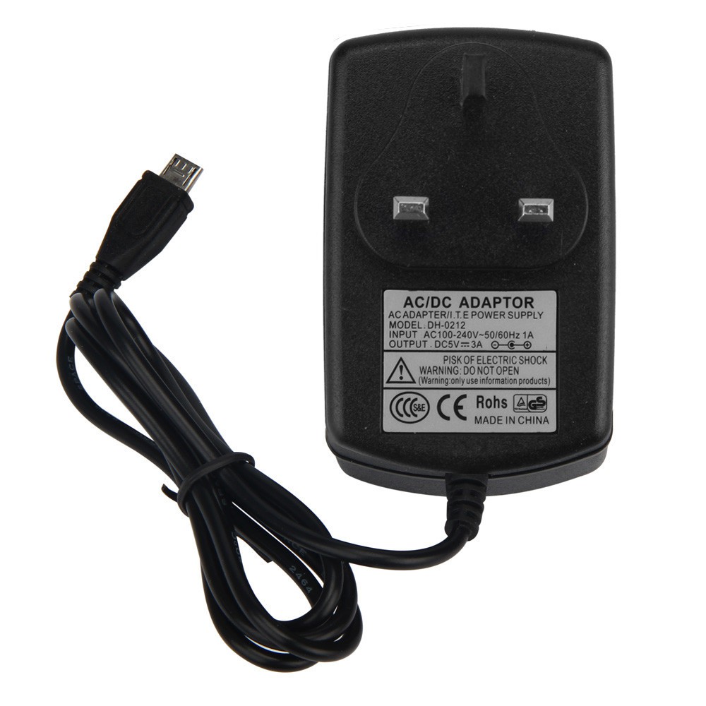 Bộ Sạc 5v 3a Micro Usb Ac Dc Cho Raspberry Pi / Switch