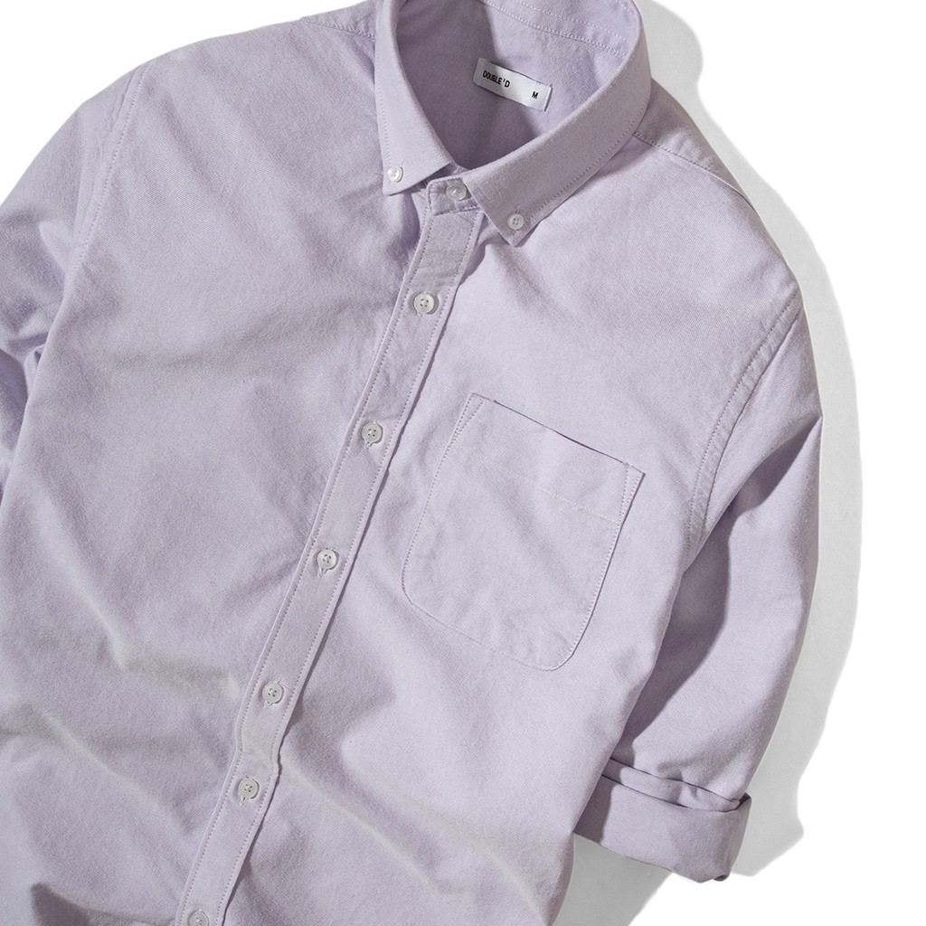 Áo sơ mi nam DOUBLE'D tay dài chất liệu Oxford SOF01 | BigBuy360 - bigbuy360.vn