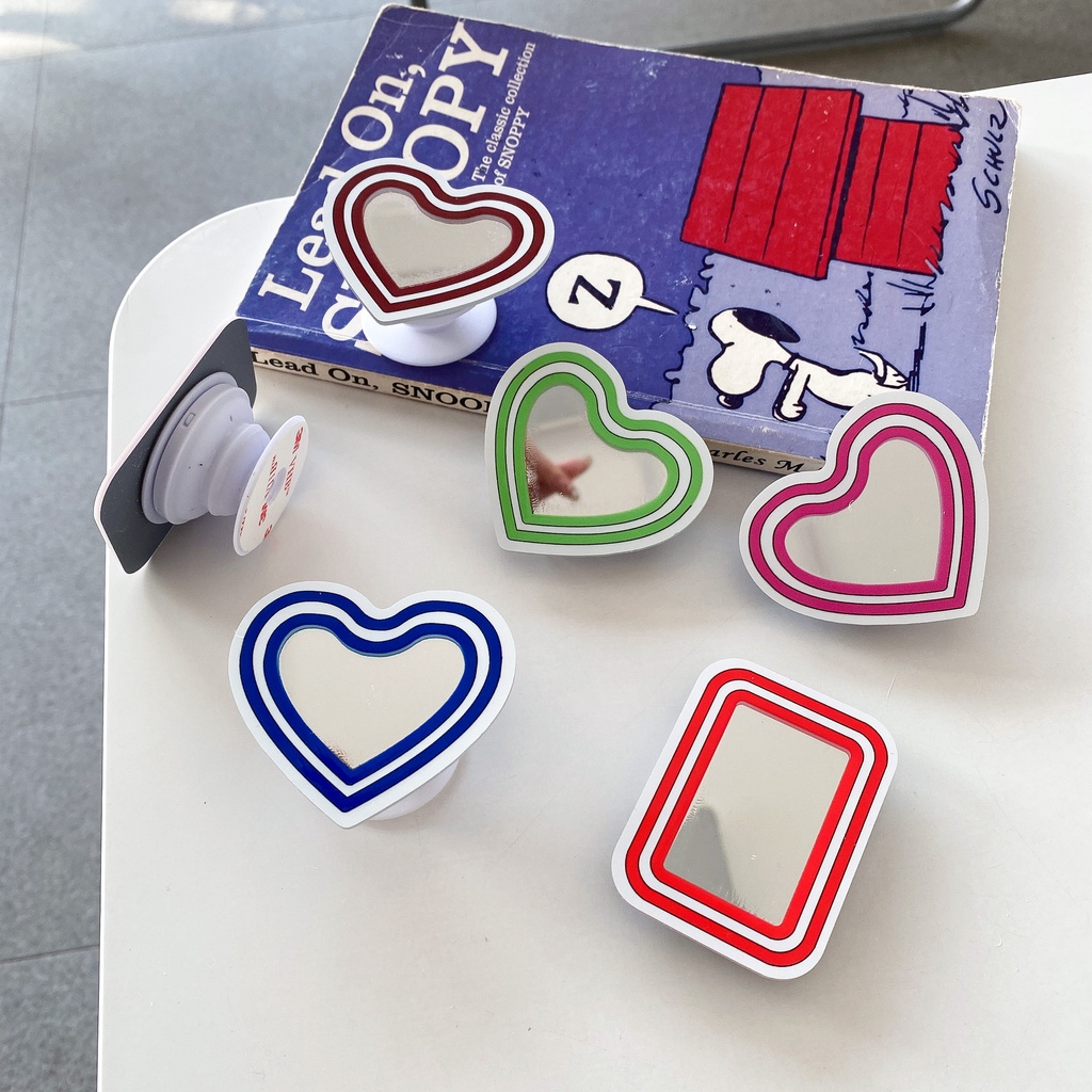 Giá Đỡ Điện Thoại Dạng Nhẫn Họa Tiết Hoạt Hình Sáng Tạo