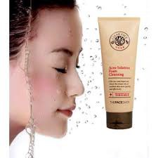 Sữa rửa mặt Clean Face Acne Solution Foam Cleansing