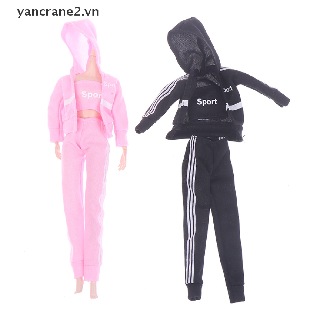 Bộ Đồ Thể Thao Thời Trang Cho Búp Bê 1 / 6 30cm {yancrane2.vn}