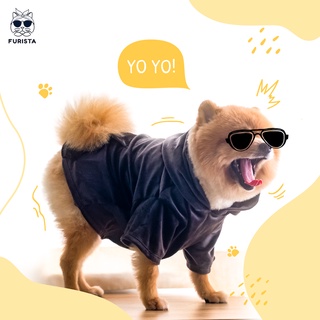 Áo Hoodie Nhung - Thiết kế cao cấp cho thú cưng