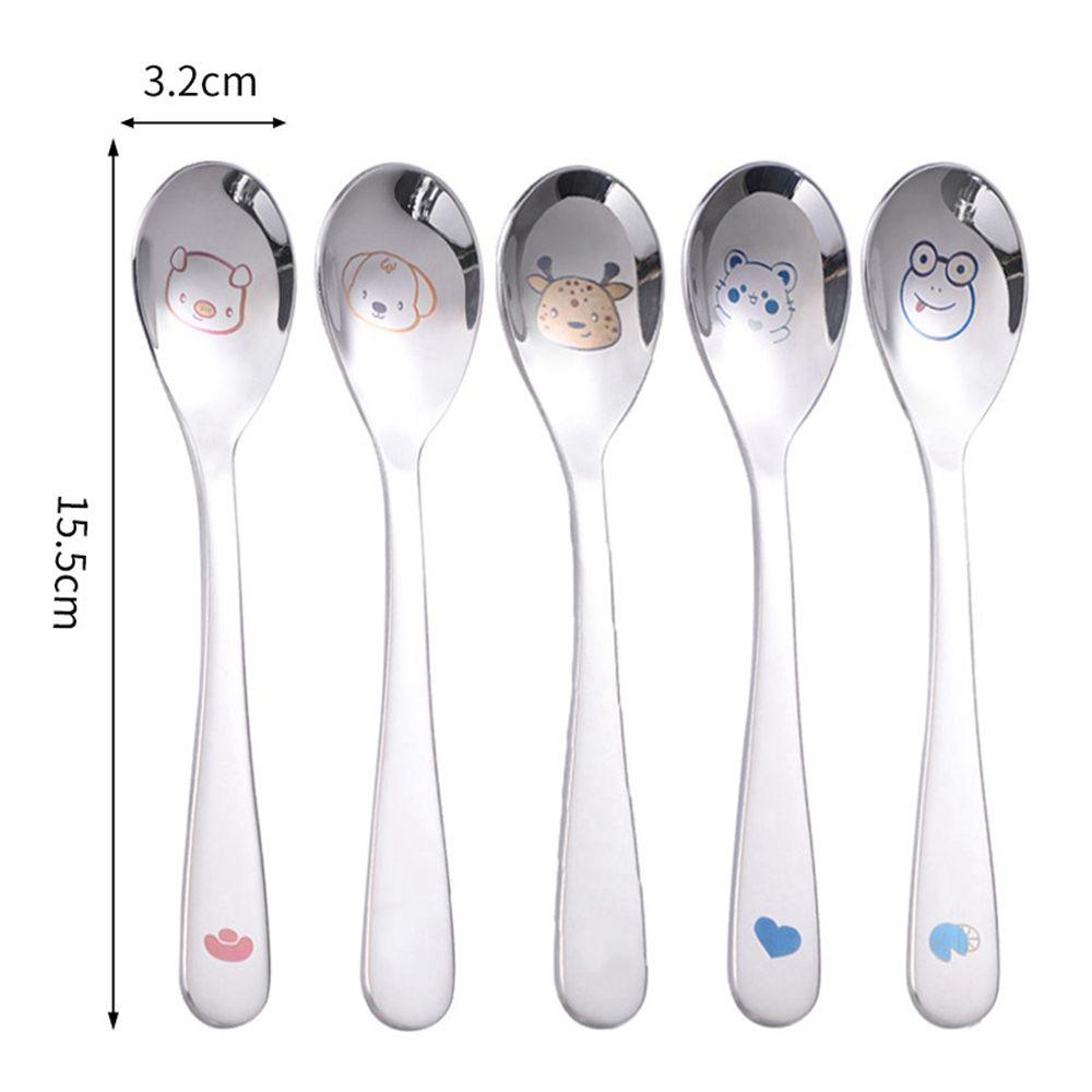 Muỗng Cà Phê Bằng Thép Không Gỉ Hình Hoạt Hình Đáng Yêu